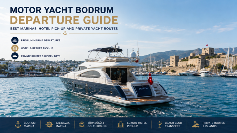 Motor Yacht Bodrum Kalkış Rehberi