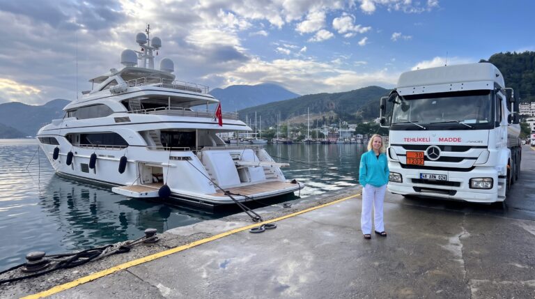 Yacht fuel delivery in Bodrum for motor yachts and boats.