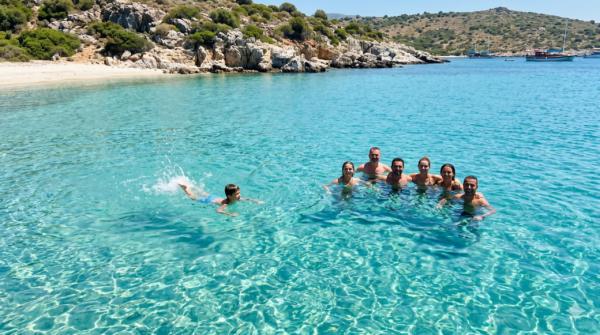 Orak Island by Motor Yacht